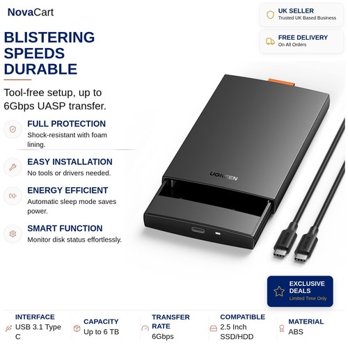 Usb enclosure 2 5 - enclosure, inch