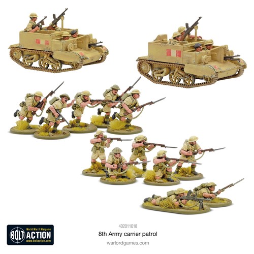Bolt action 8th army - action,