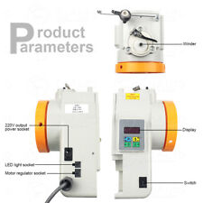 LED lights Integrated Servo Motor Driver Needle Position For Sewing Machine 550W