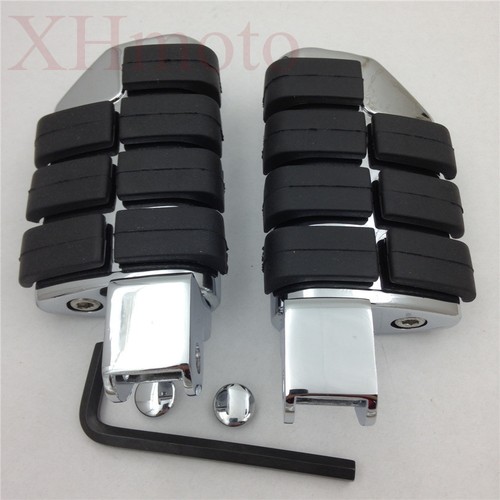 Rubber front foot pegs - rubber,