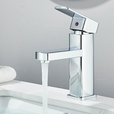 Chrome Basin Mixer Tap Mono