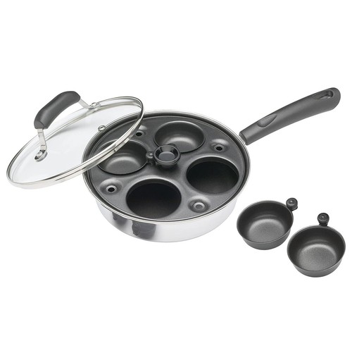 Kitchencraft carbon steel egg - steel,