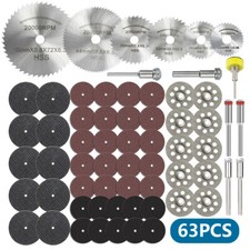 63pcs Diamond Cutting Discs