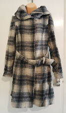 ZARA BASIC Women's Coat  Black Mix 46% Polyester Rain Coat UK (S) USA (S) M12