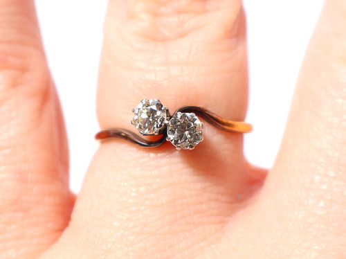 Vintage 18ct gold plat - vintage,