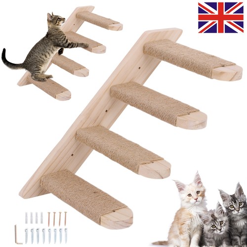 Wall mounted cat climbing - wall,