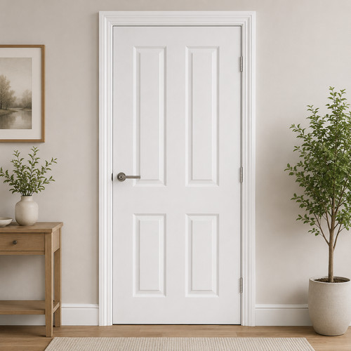 Lpd white moulded textured - white,