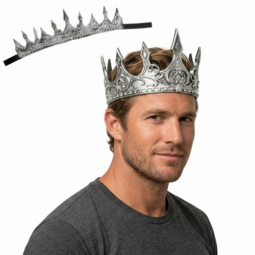 Bendable deluxe crown - crown, king