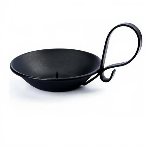 Large black matte candle - large,