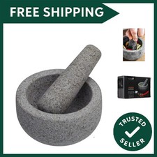 Elegant Grey Granite Pestle