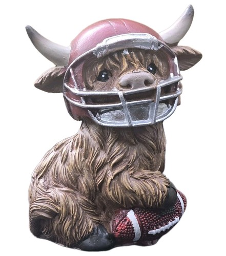 Football highland cow - football, "highland