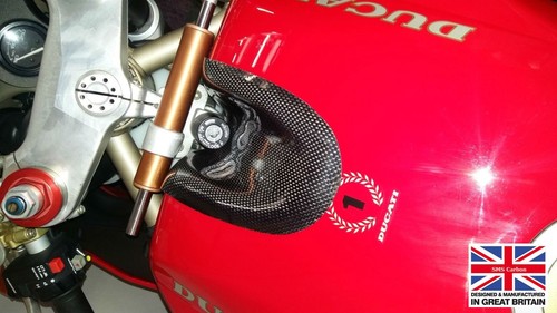Carbon fibre key guard ducati - carbon,