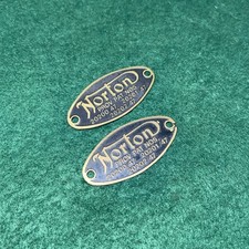 Norton Roadholder Fork Badges