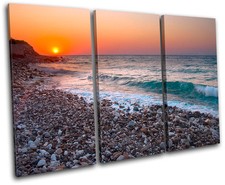 Pebble Beach Sunset Seascape