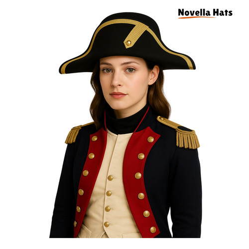 Napoleonic bicorn hat - bicorn, –