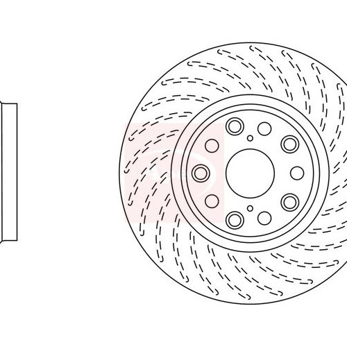 For lexus 2006 on brake - for, f4