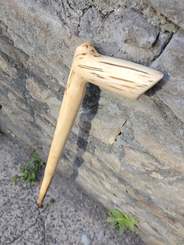 Handmade maple walking stick - handmade,