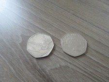 2016 Team GB Rio Olympics Swimming 50p Fifty Pence Coin  - circulated