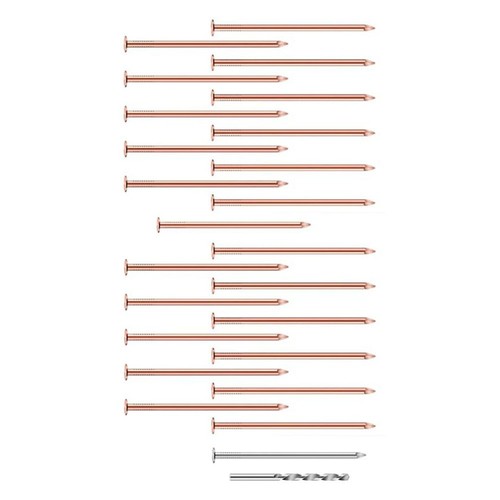 Copper nails inch tree - copper,