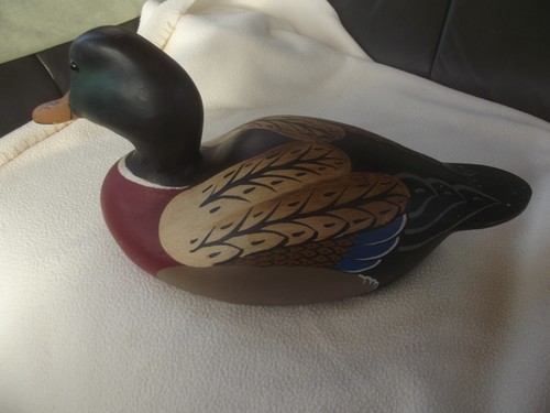Decoy mallard duck - mallard,