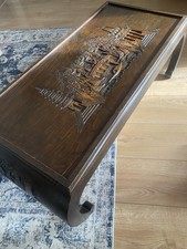 Vintage Rosewood Oriental Chinese Opium Table  