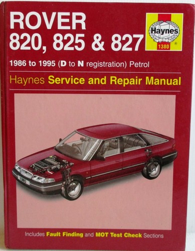 Haynes rover 820 825 827 - haynes,