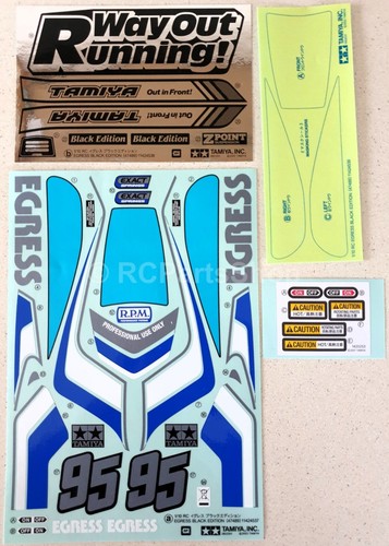 Tamiya egress black - black, edition