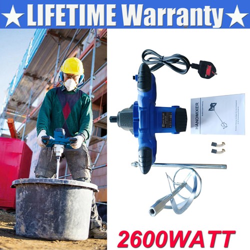 2600w electric plaster paddle - 2600w,