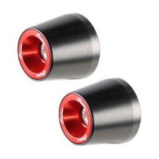 Lightech 200 Series Aluminum Red Handlebar Counterweights Suzuki GSXS750 2017-2021