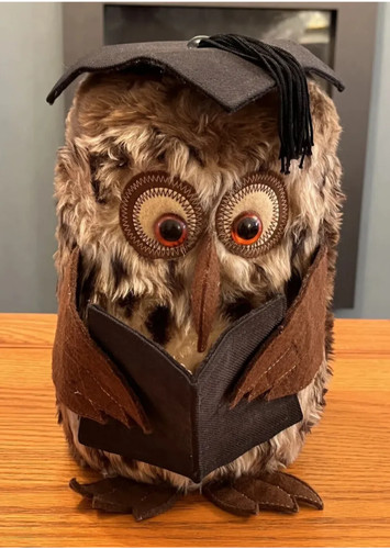 Vintage soft toy - soft, wise