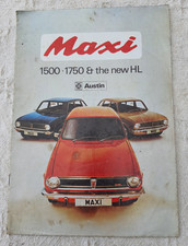 Austin Maxi Range Brochure