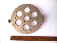 Large brass spur gear 130mm diameter 325 degrees