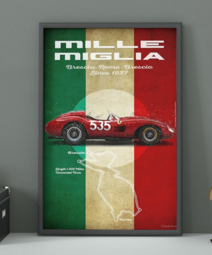 Mille miglia vintage ferrari - mille,