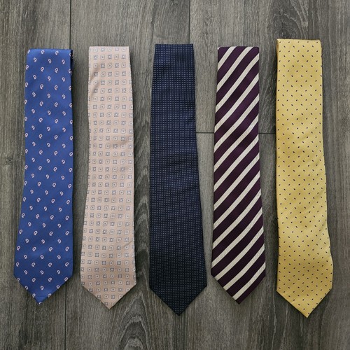 Lewin 100 silk ties - 100%,