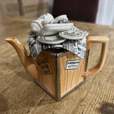Portmeirion Miniature One cup Teapot 'Moving Day ' Paul Cardew
