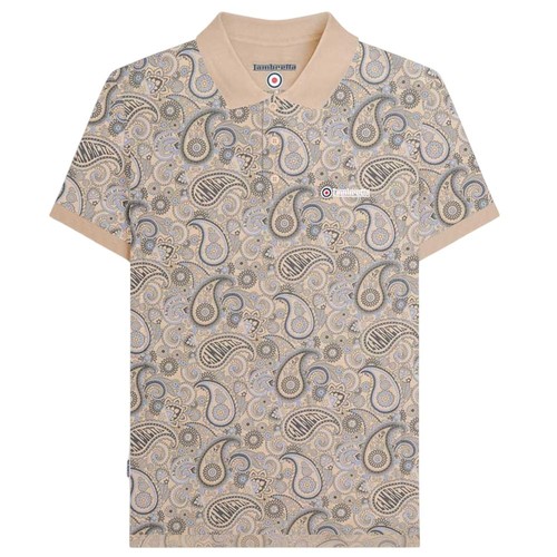 Lambretta mens paisley - mens, polo