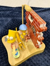 Bart Simpson Super Rare Wesco Talking alarm clock with Street Lamp Retro Vintage