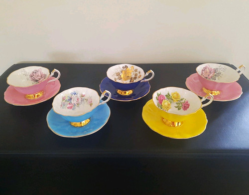 Queen anne bone - china, cups