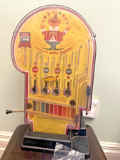 Vintage Original Casdon Jolly Juggler Pub Luxury Toy Pinball Machine – Complete