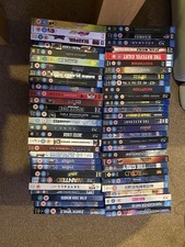 Bundle Joblot 50 Blu Ray Dvds Action Horror Comedy Animation Genres