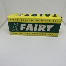 Vintage Fairy Pure Soap With Olive Oil 2 Pack Household Handy Tablets Sealed.