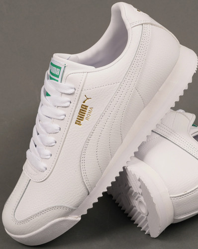 Puma roma leather trainers - puma,