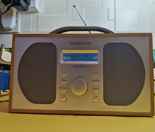 Goodmans wood dab - goodmans, radio