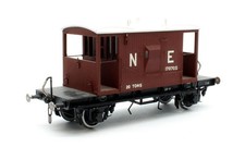 UNKNOWN BRAND 'O' GAUGE KIT BUILT LNER BAUXITE 20T BRAKE VAN