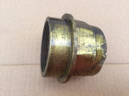 Antique brass hub cap - antique, original