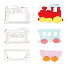 TRAIN COOKIE CUTTER Fondant