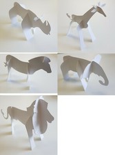 Kids craft 3d diecut card