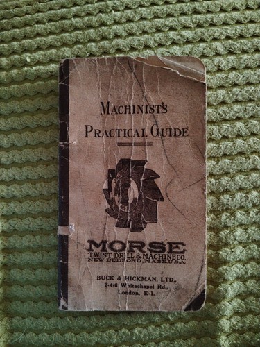 Buck hickman machinist s - &,