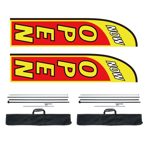 Uimoso open flags for business - flags,