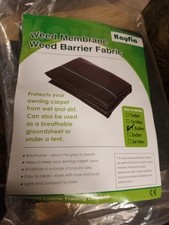 weed membrane weed barrier fabric 1.5 x 8m - S10
